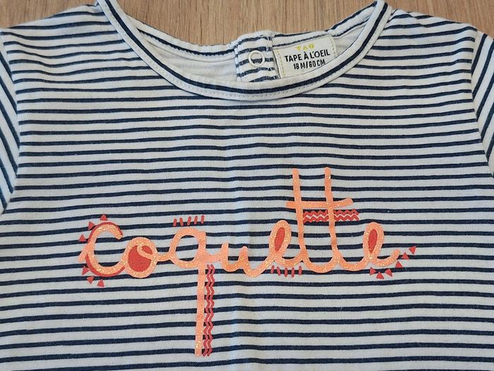 T-shirt marin - photo numéro 2