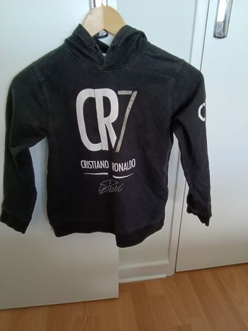 Sweat cristiano Ronaldo noir et multicolore