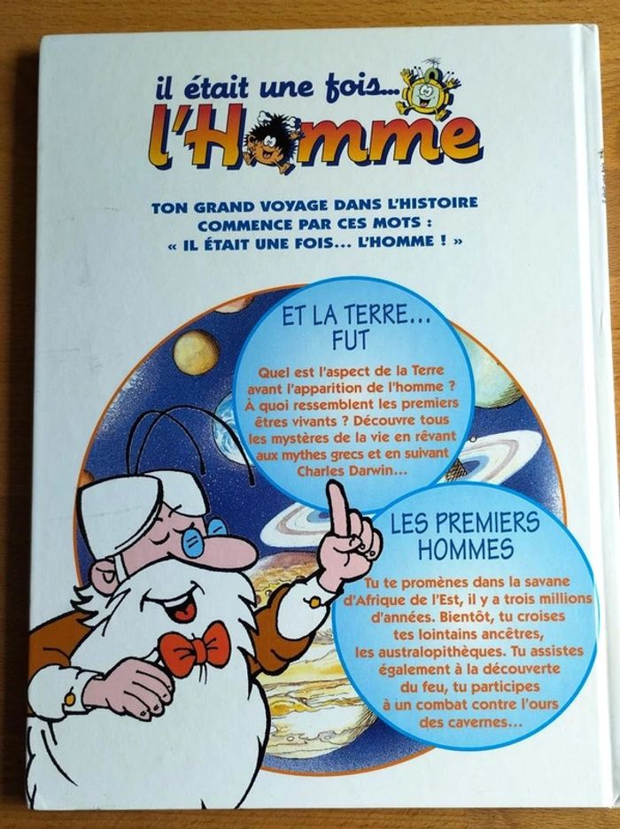 Livre enfant Il était une fois l'Homme - photo numéro 2
