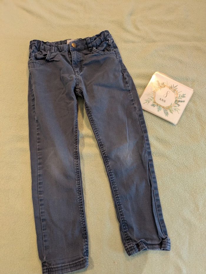 Pantalon en tweeds 8 ans bleu