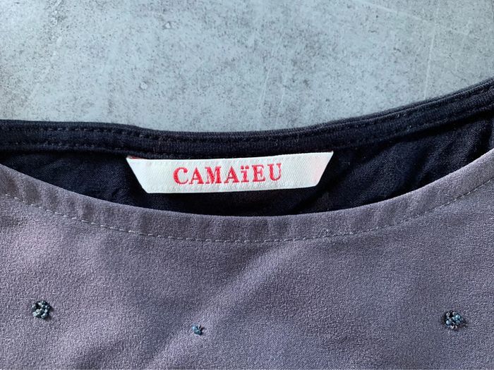 Tee-shirt « fête » Camaïeu - photo numéro 3