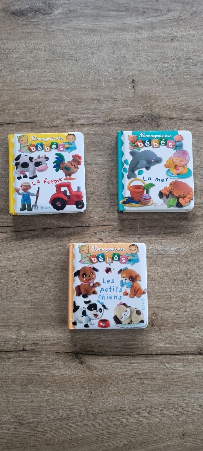 Lot livres L'imagerie des bébés