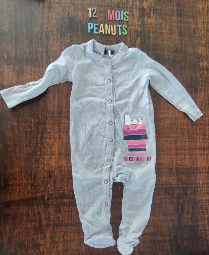 Pyjama Snoopy 12 mois