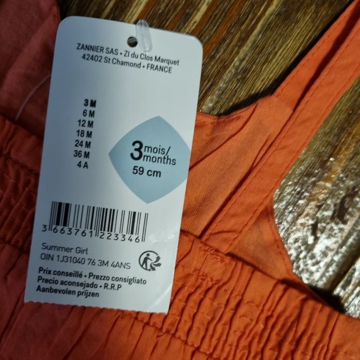 robe d'été Grain de Blé taille 3 mois - NEUF 🎁 idée cadeau 🎁 - photo numéro 7
