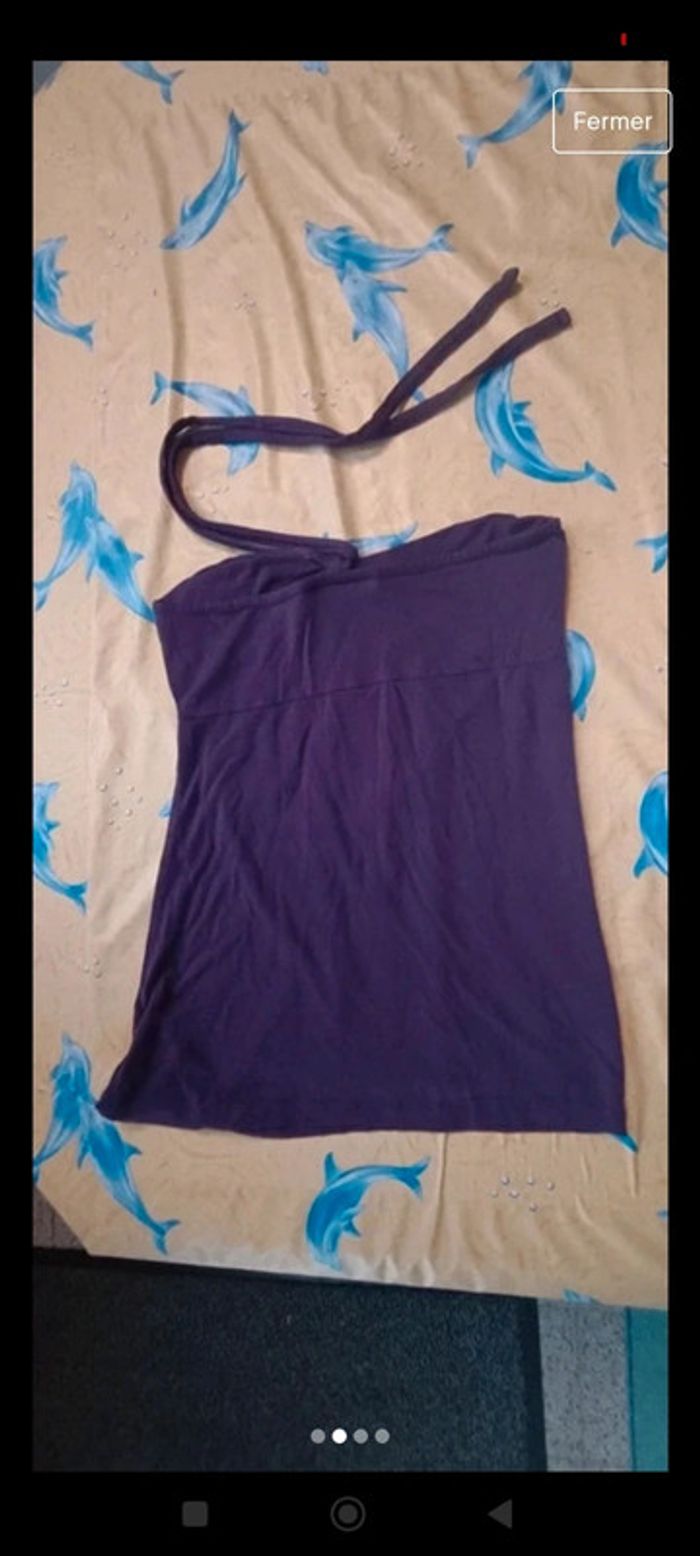 Top débardeur t-shirt sans manches xl - photo numéro 3