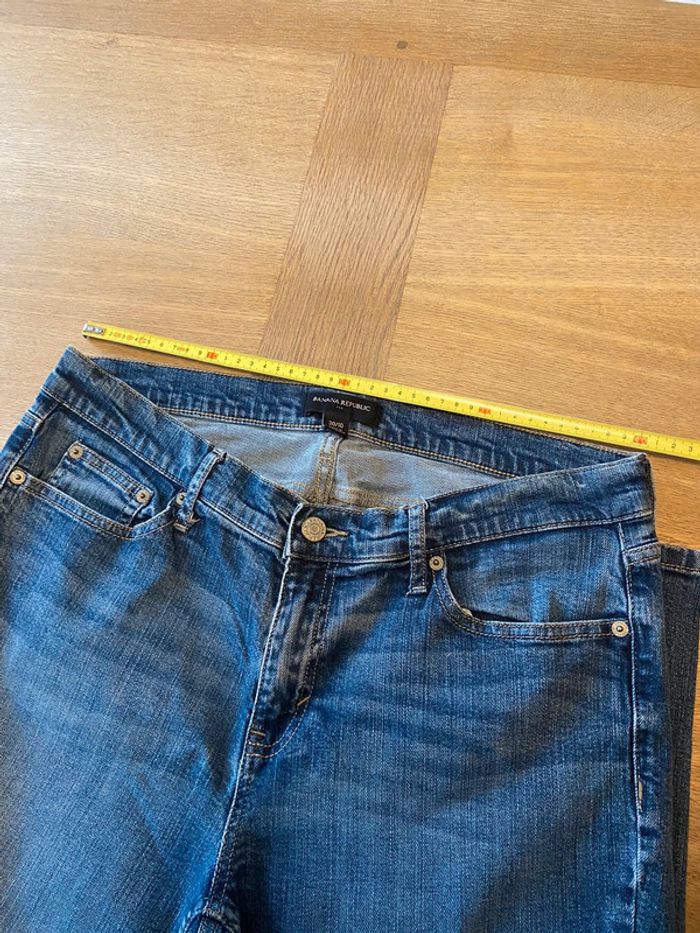 Jean 7/8 taille haute Banana Republic taille 40 - photo numéro 7