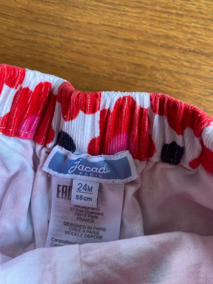 Short velour fleur jacadi - photo numéro 3