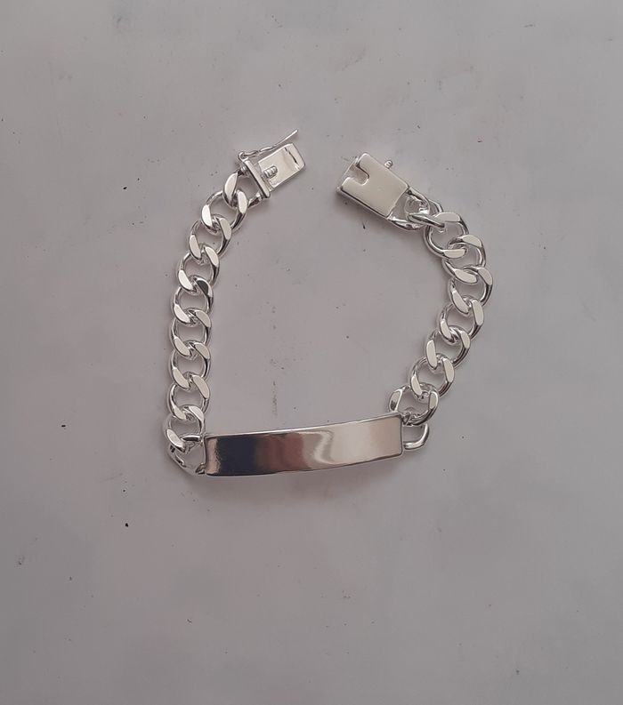 bracelet en argent 925 longueur 20 cm - photo numéro 2