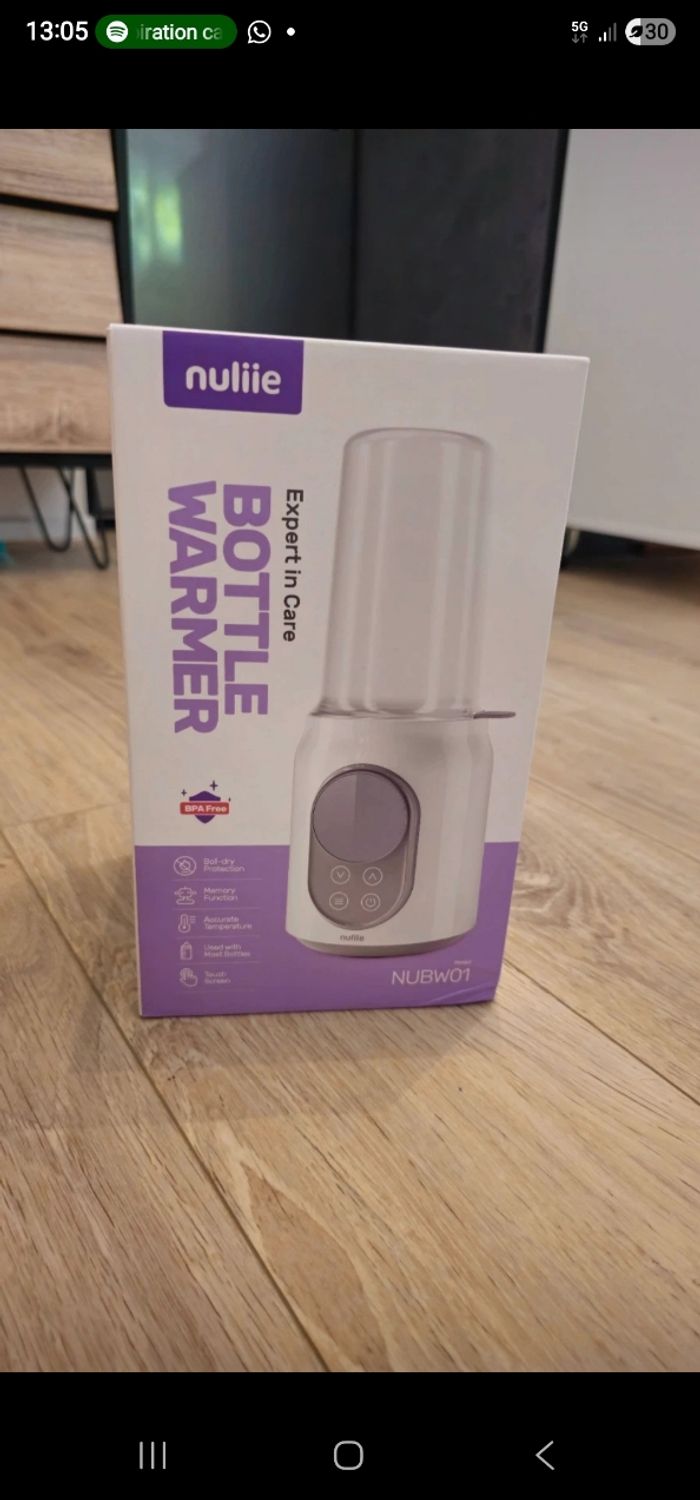 Chauffe biberons neuf