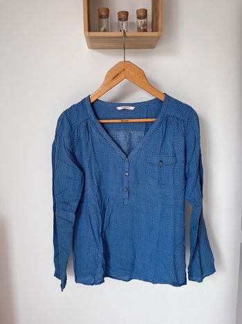 Tunique bleue Camaïeu taille M