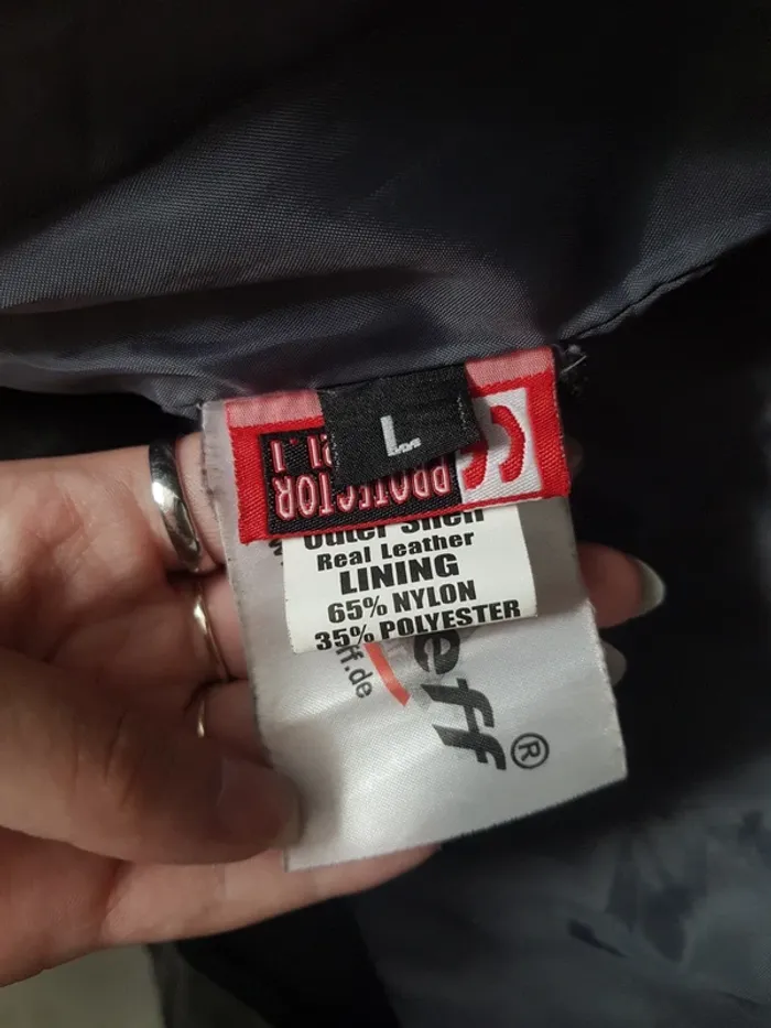 Véritable Blouson Moto "666 Édition" Roleff Homme Taille L - photo numéro 12