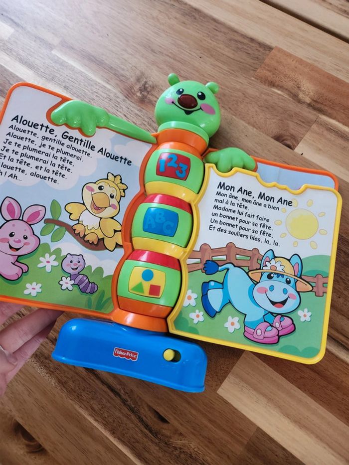 Livre d'éveil musical Fisher Price