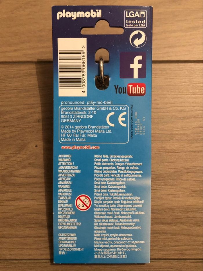 Porte-clés Chevalier 6616 Playmobil 4+ - photo numéro 2