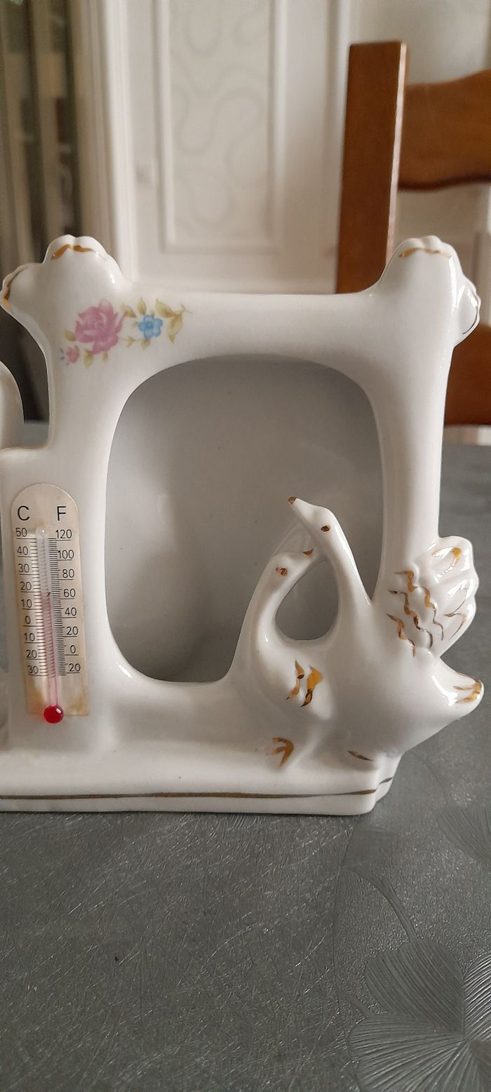 Vase/ cadre photo et thermomètre - photo numéro 3
