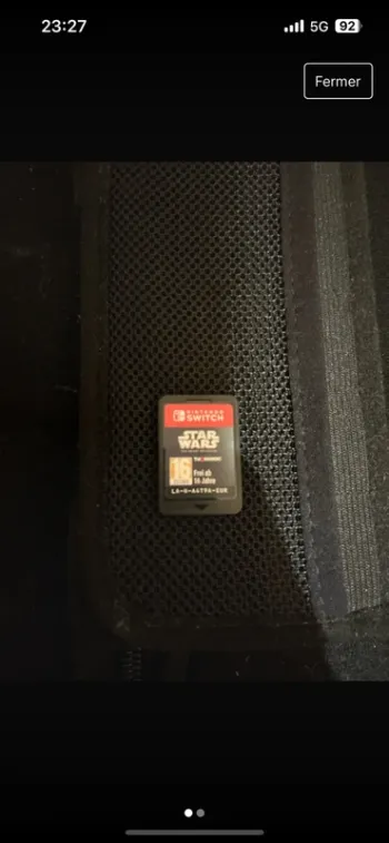 Jeu Nintendo switch star wars