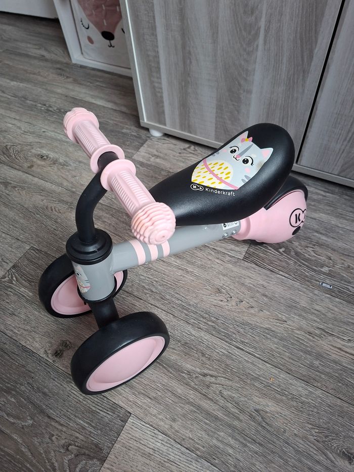 Draisienne kinderkraft hibou en métal et caoutchou - photo numéro 2