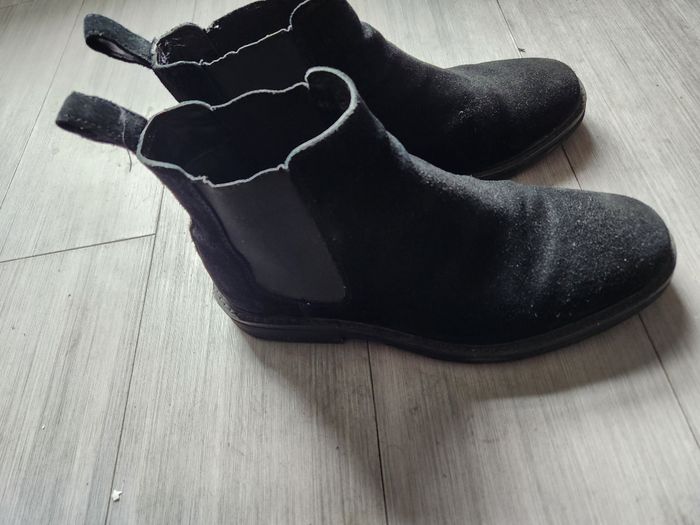 Bottines Zign – Suède Noir – Taille 41 - photo numéro 4