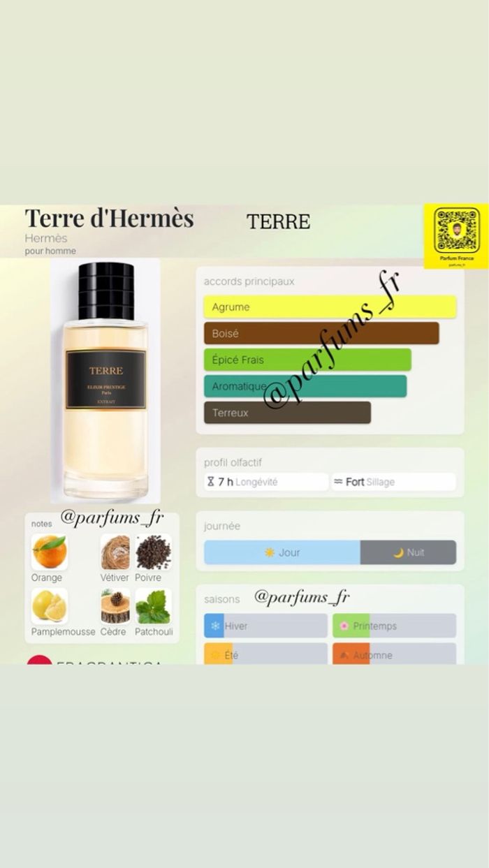 Terre d’hermès /terre parfum - photo numéro 2