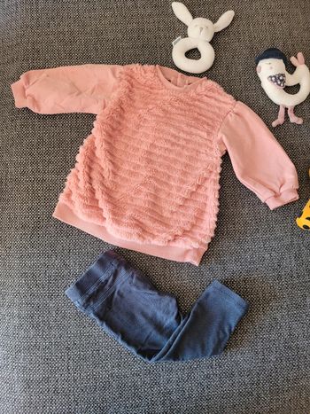 Ensemble fille hiver 9 mois