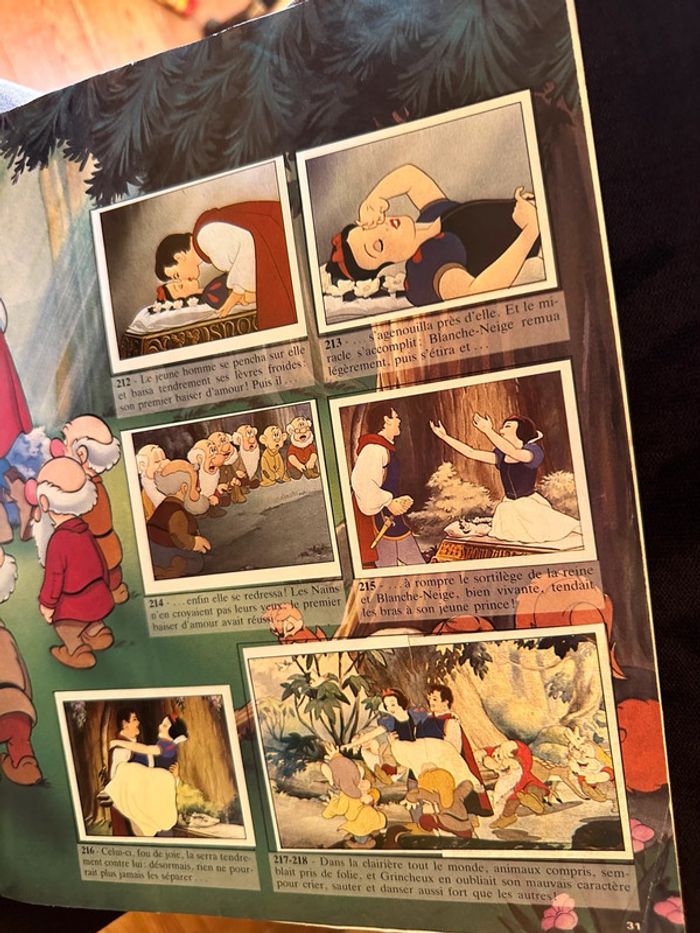Album images Panini complet Walt Disney Blanche Neige Snow White stickers - photo numéro 9