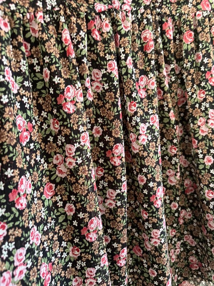 Robe fleuris Zara babydoll - photo numéro 4