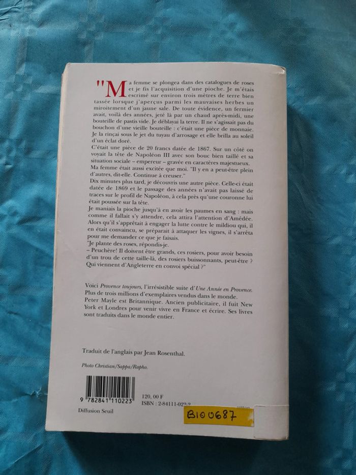Provence toujours par Peter Mayle Nil Editions - photo numéro 2