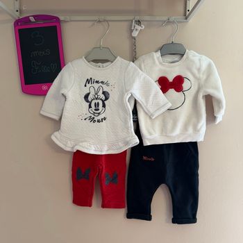 Jolis ensembles Minnie, pulls et pantalons - T3mois - Disney