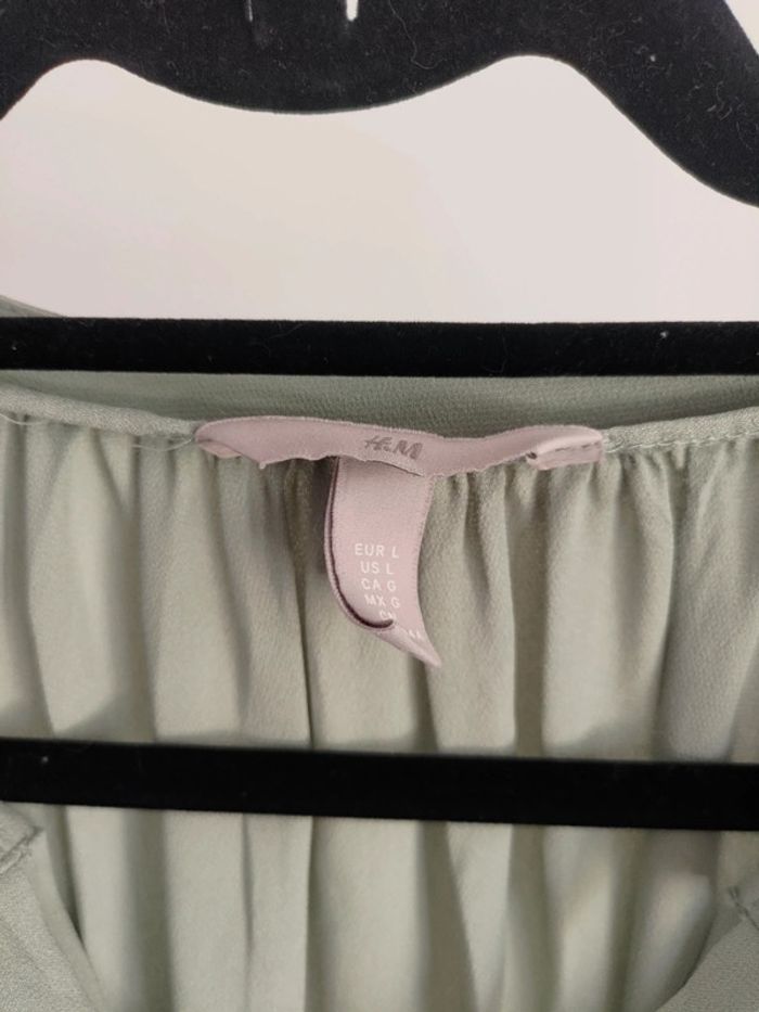 H&M blouse amande L - photo numéro 3