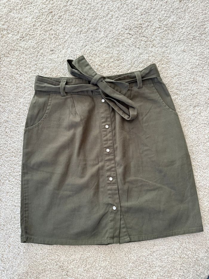 Jupe kaki taille 36