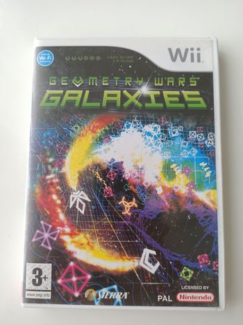 Jeu vidéo Nintendo Wii geometry wars galaxies