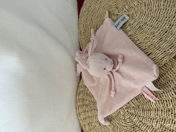 Babynat Doudou Lapin Lange Misty Rose