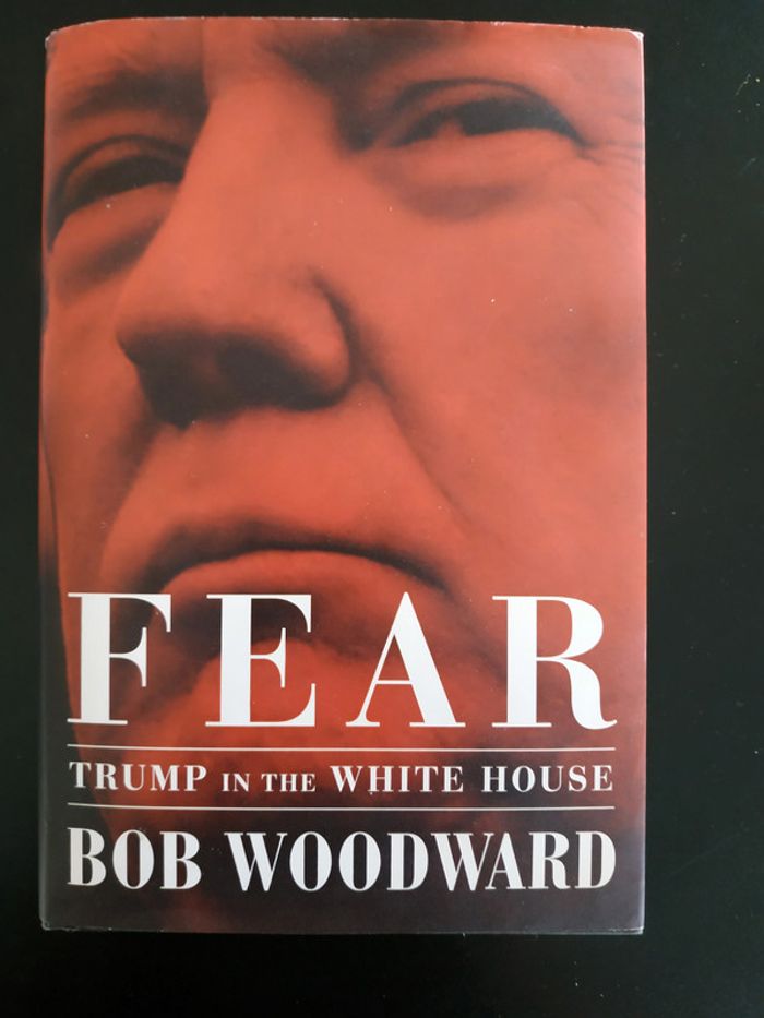 Livre Fear Trump Bob Woodward