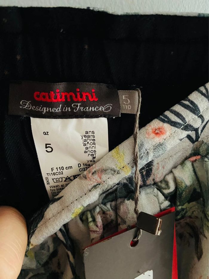 Jupe Réversible T.5 ans Catimini Neuf - photo numéro 5