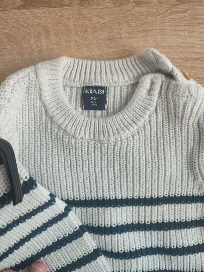 Pull taille 9 mois, Kiabi - photo numéro 2