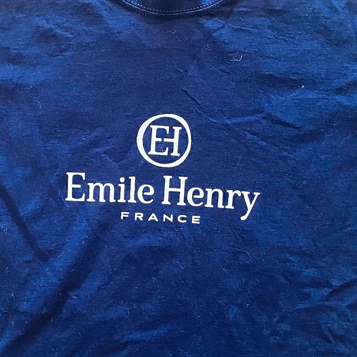 Emile Henry Marcigny T-Shirt officiel Homme Bleu Profond Exclusive Collection France (Taille M) - photo numéro 3