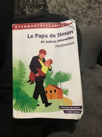 Livre de le papa de Simon et autre novelles par Maupassant