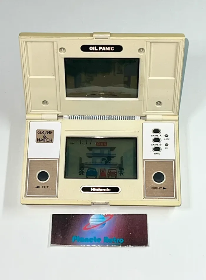 Console Nintendo Game & Watch « Panic Oil » officielle Fonctionnelle Avec Piles - photo numéro 4