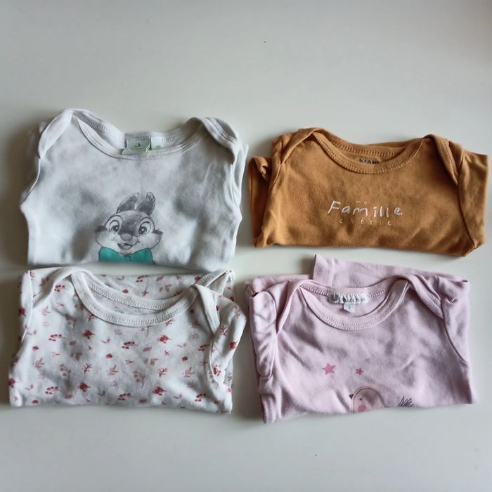Lot bodies fille