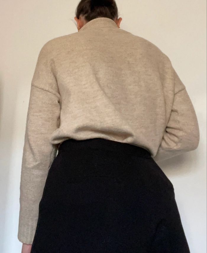 Pull col roulé beige Pimkie - photo numéro 3