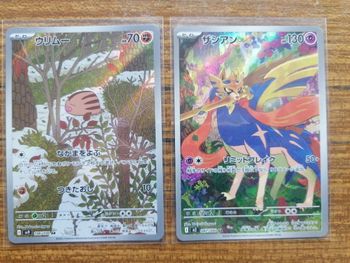 Lot 2 cartes AR Pokémon jap