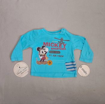 Tee shirt mickey 6MG138