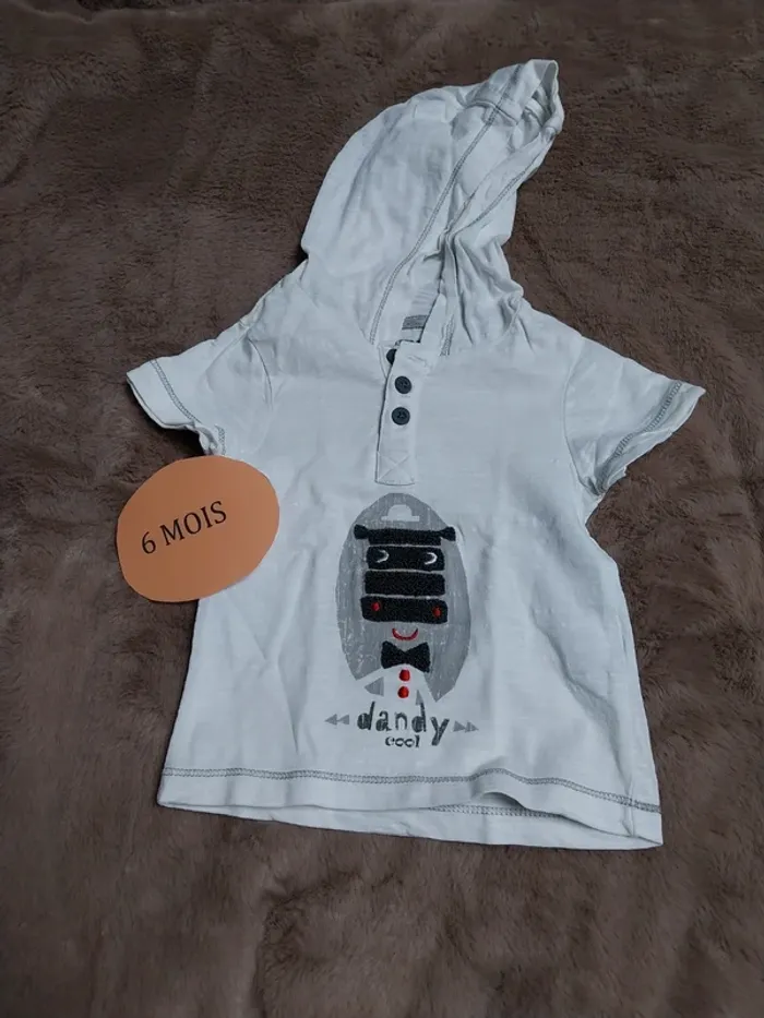 Teeshirt 6 mois - photo numéro 2