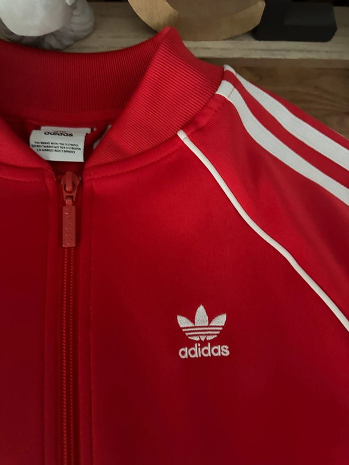 Veste rouge Adidas - photo numéro 2