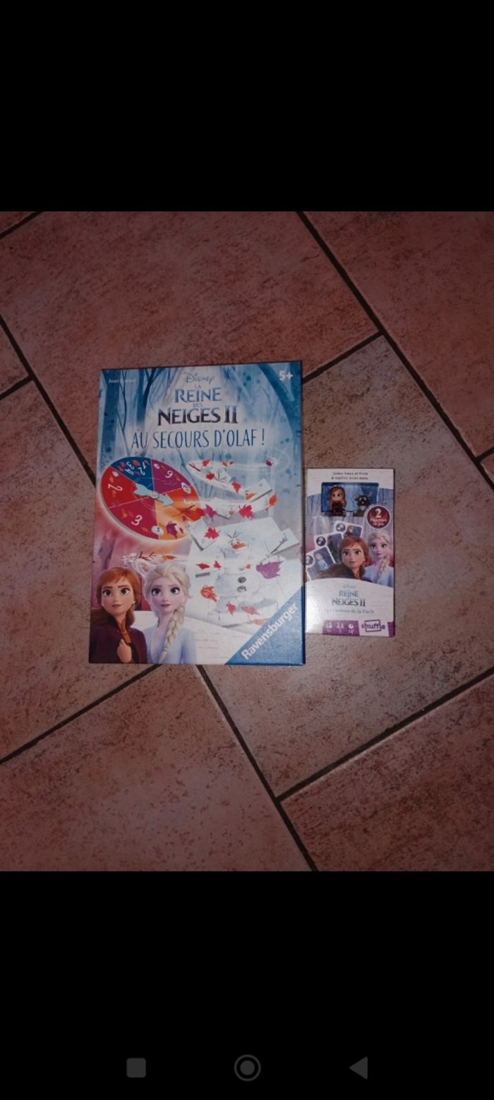 Lot jeux reine des neiges