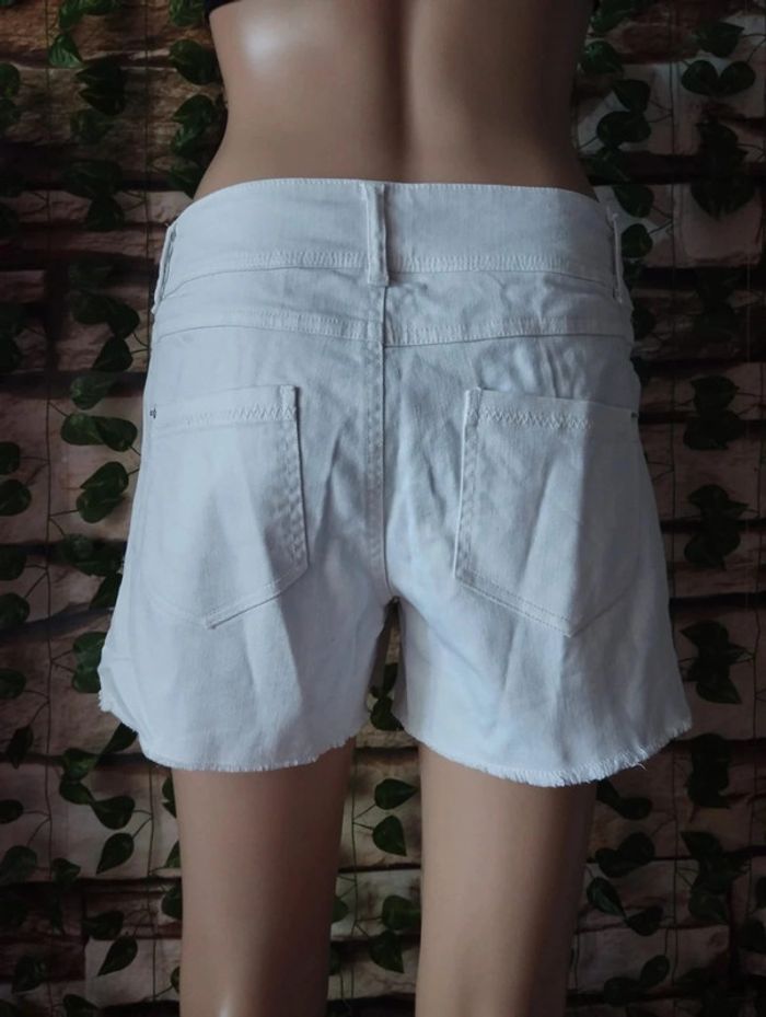 🌸Short en jeans Blanc InExtenso 🌸 - photo numéro 3