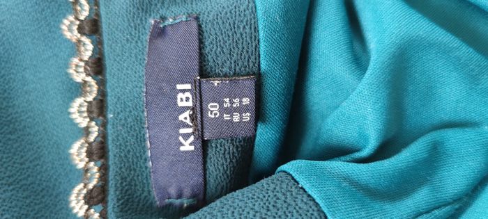 Tunique couleur verte taille 50 marque Kiabi pour femme - photo numéro 9
