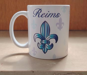 Mug souvenir Reims – Fleur de Lys
