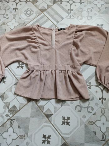 Blouse courte manche longue