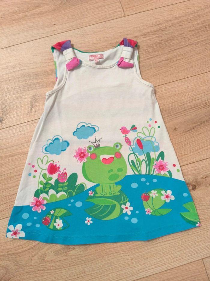 Robe été fille Mayoral Grenouille - Taille 18 mois 86cm