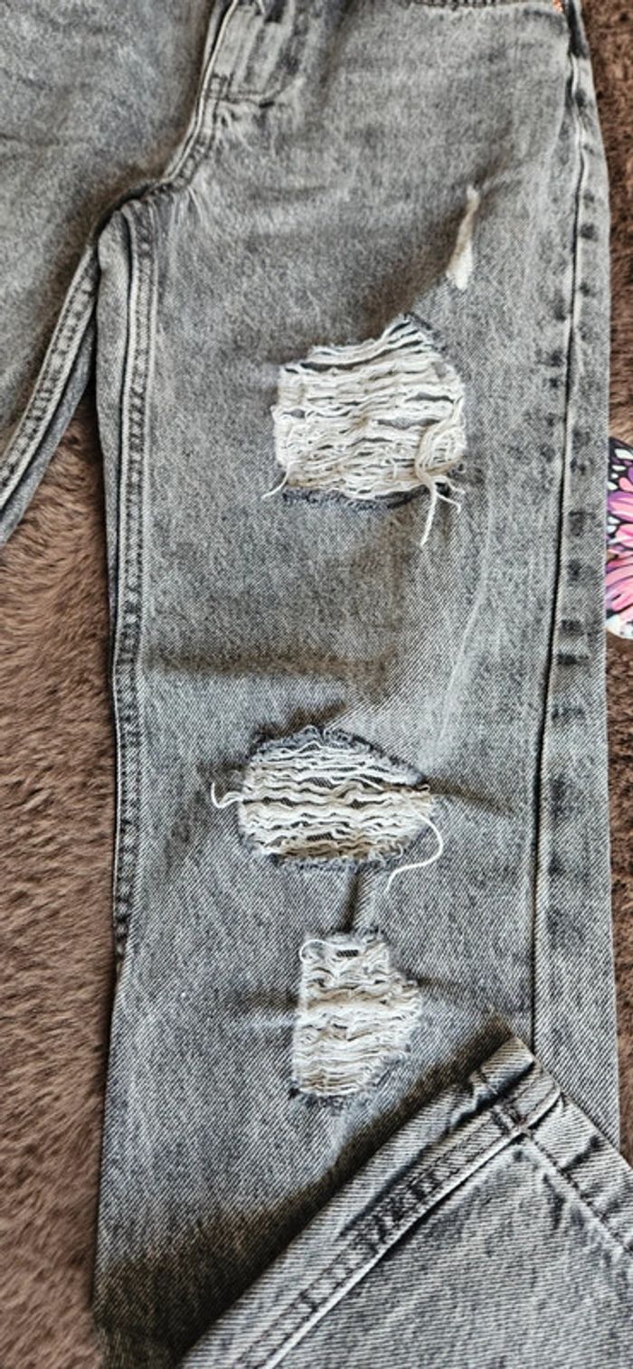Jeans troué boyfriend taille 32 xxs - photo numéro 3